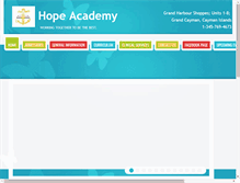 Tablet Screenshot of hopecayman.com